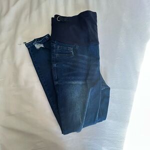 Women's Blue Maternity Jeans